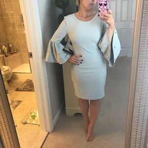 Lulus mint/sage green dress.